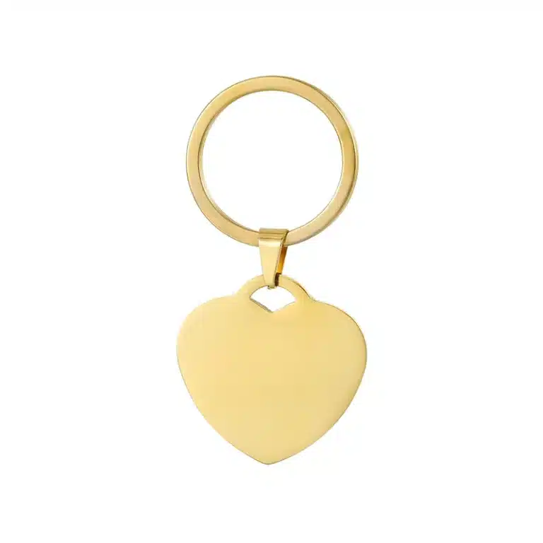 Porte clé gravé couple 3