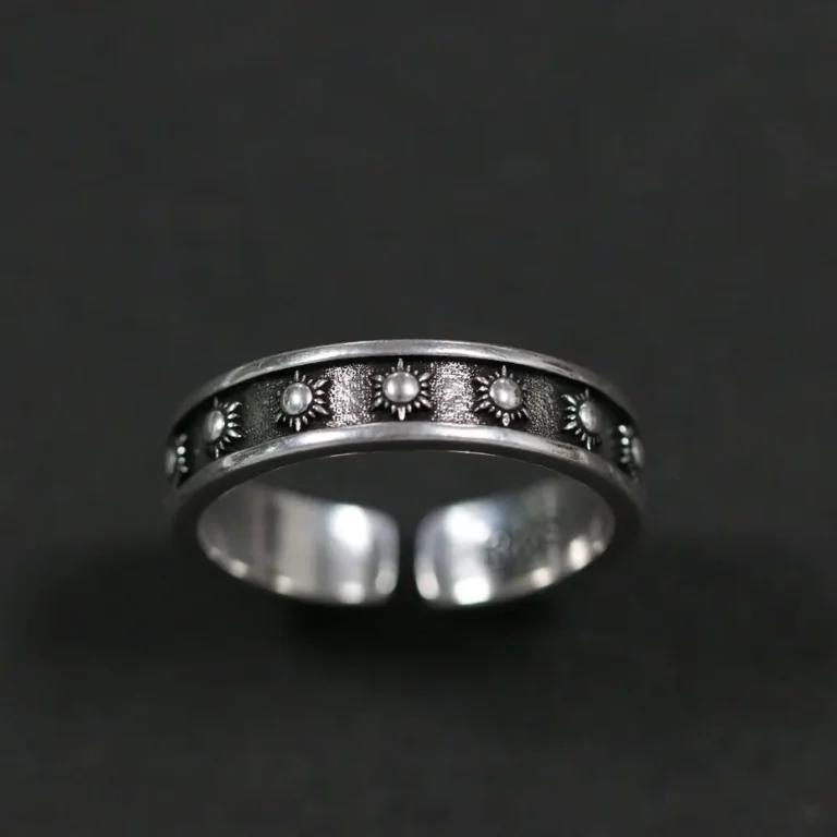 Bague gothique couple 4