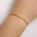 Bracelet couple acier inoxydable 6
