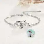 Bracelet photo projection coeur 1