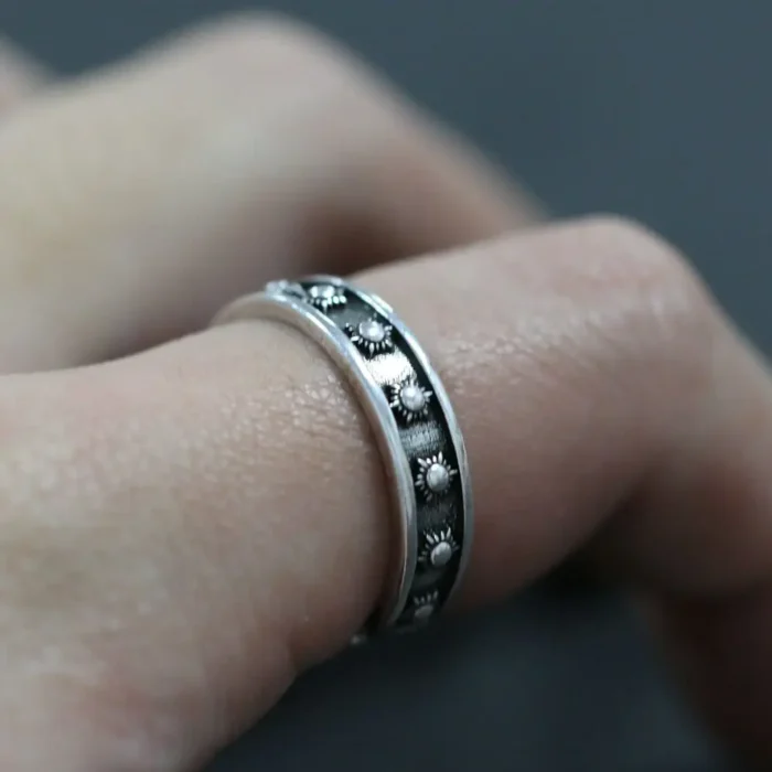 Bague gothique couple 3