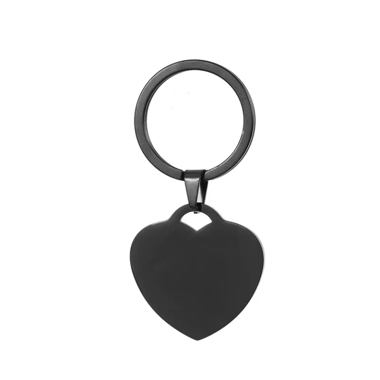 Porte clé gravé couple 4