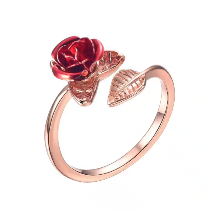 Rose éternelle bague 8