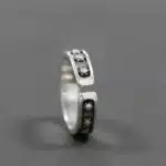 Bague gothique couple 2