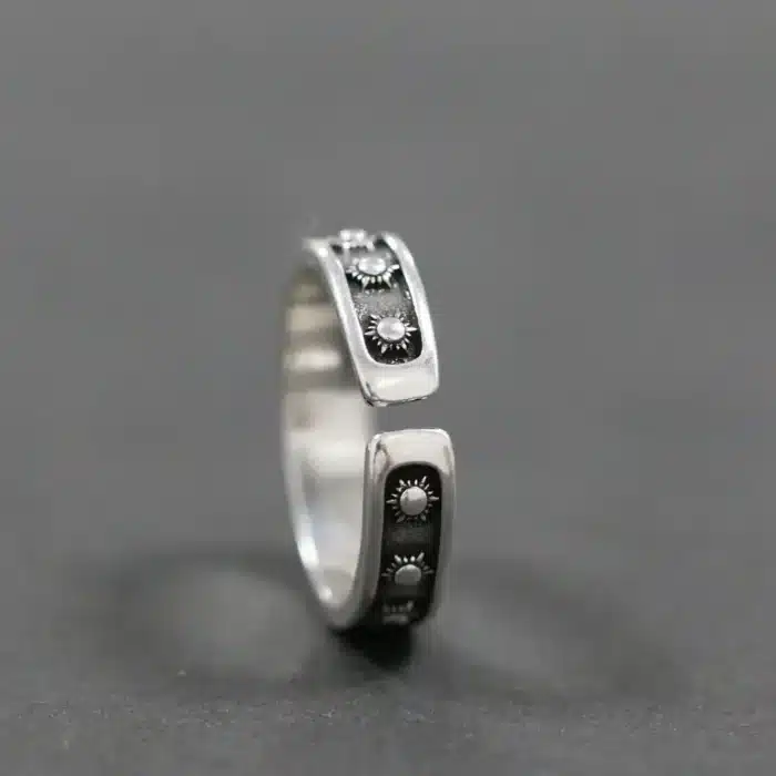 Bague gothique couple 2