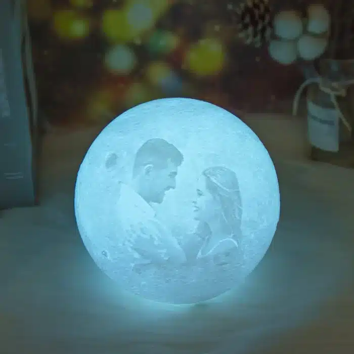 Lampe personnalisée couple distance 6