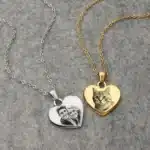 Collier couple personnalisable 1