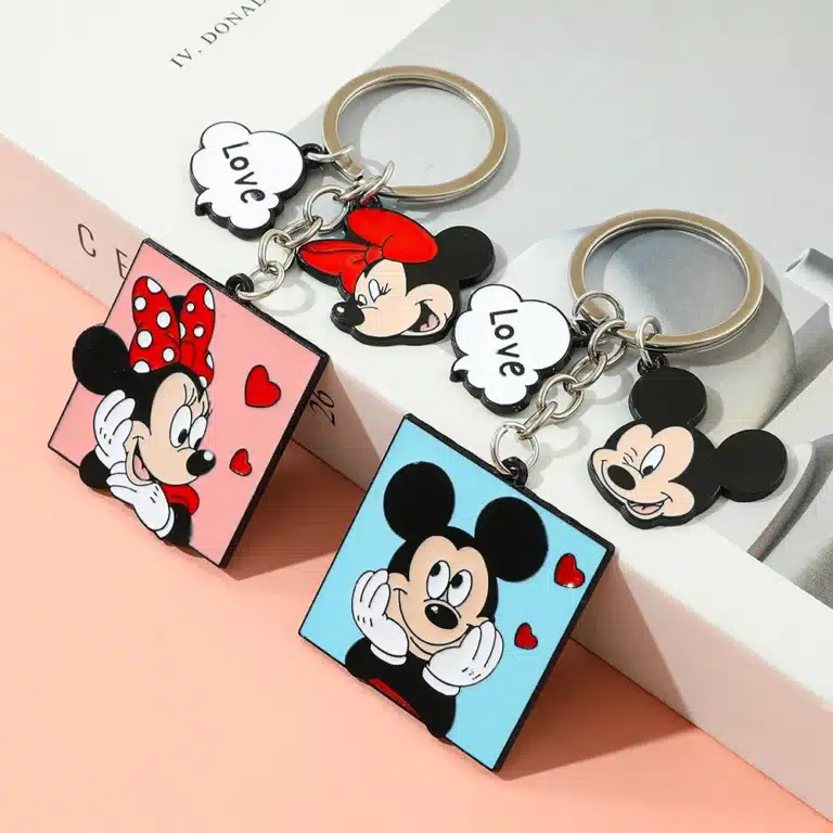 Porte clés Mickey et Minnie couple 1
