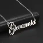 Collier couple personnalisé prénom 1