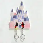 Porte clés Mickey et Minnie couple Disney qui se detache 2
