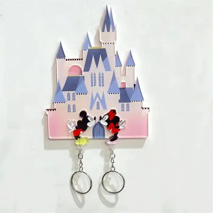Porte clés Mickey et Minnie couple Disney qui se detache 2