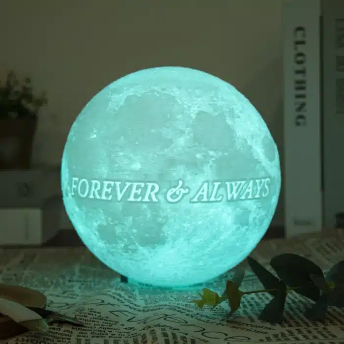 Lampe personnalisée couple distance 7