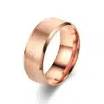 Bague couple acier inoxydable 5