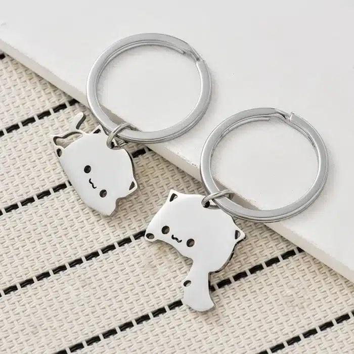 Joli porte clés couple 6