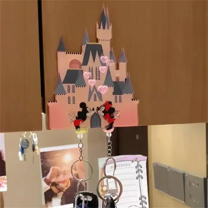 Porte clés Mickey et Minnie couple Disney qui se detache 3