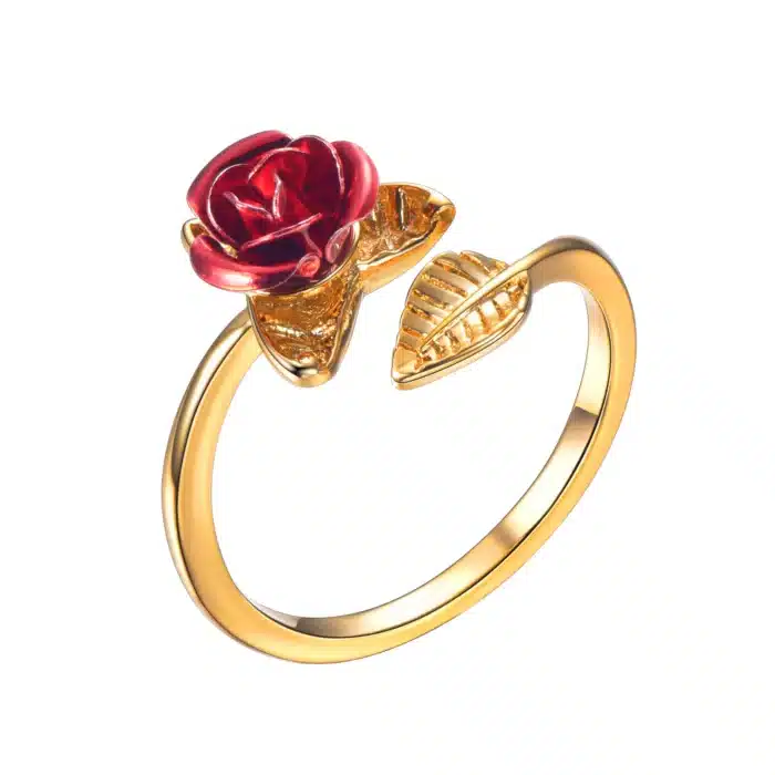 Rose éternelle bague 6