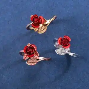Rose éternelle bague 4