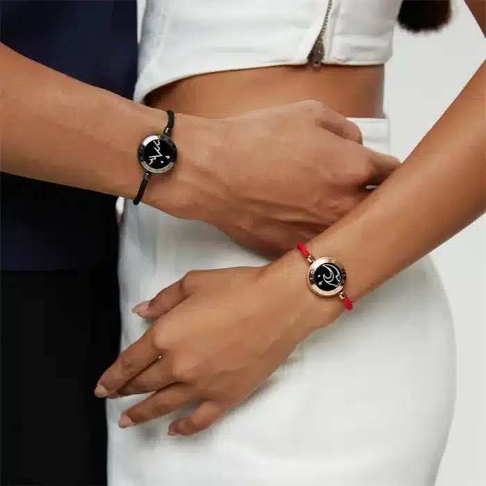 Bracelet vibrant couple distance 2