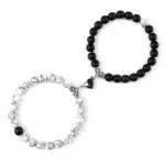 Bracelet couple distance aimanté 1