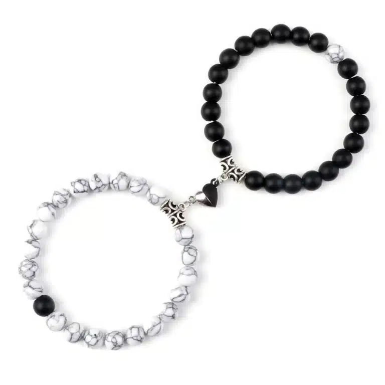 Bracelet couple distance aimanté 1