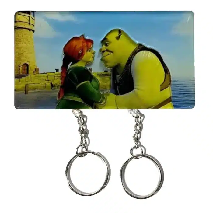 Porte clé couple mural 5