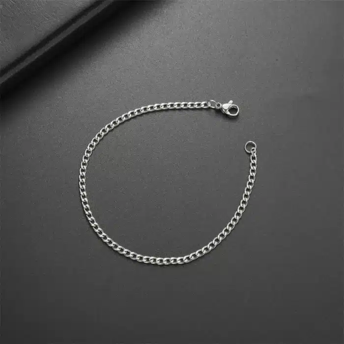 Bracelet couple acier inoxydable 9