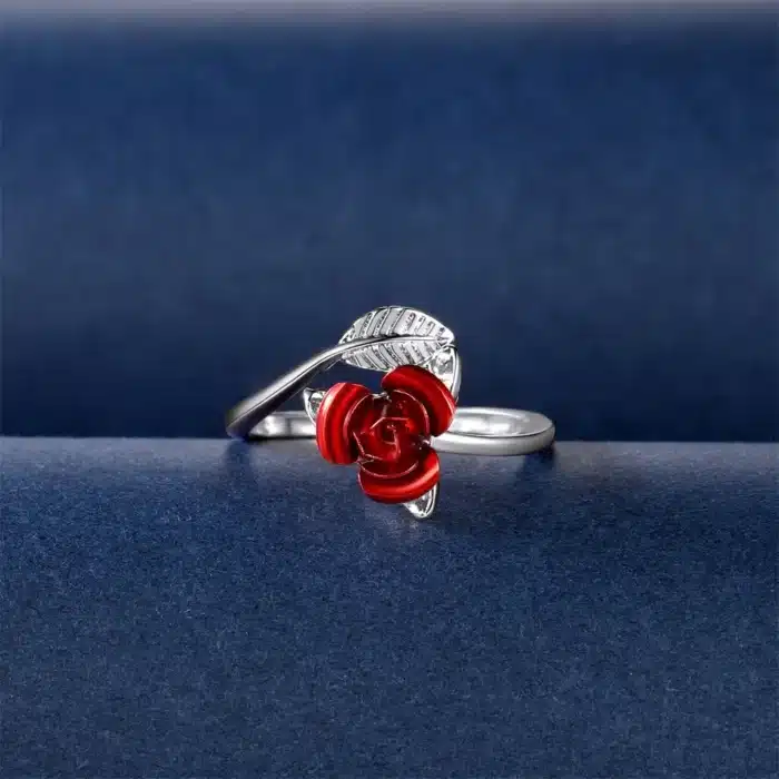 Rose éternelle bague 5