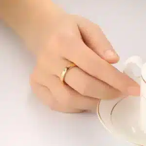 Bague St Valentin personnalisée 1