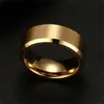 Bague couple acier inoxydable 3