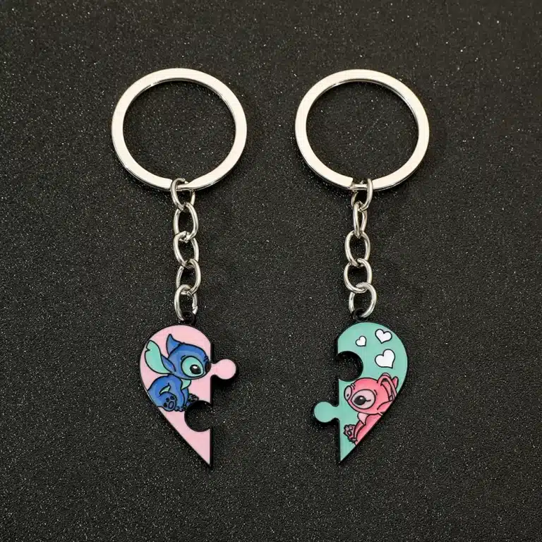 Porte clés Stitch couple 2