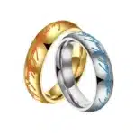 Bague couple assortie 1