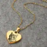 Collier couple personnalisable 5