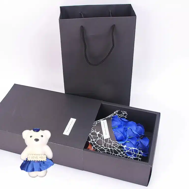 Bouquet de rose éternelle personnalisée 6