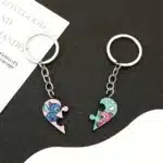 Porte clés Stitch couple 1