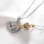 Collier coeur couple 3