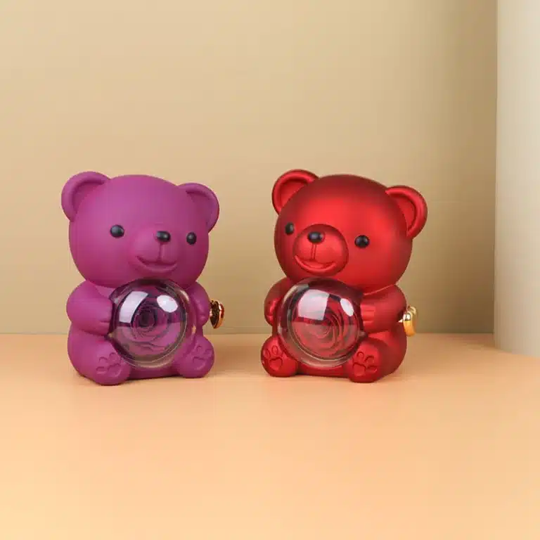 Coffret rose éternelle avec collier 4