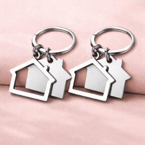 Double porte clé couple