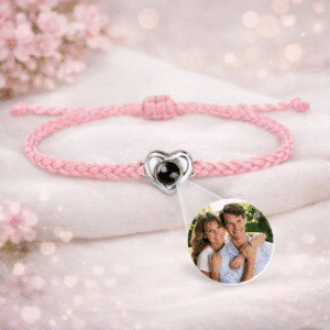 Bracelet photo projection femme