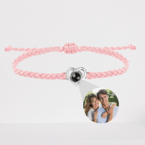 Bracelet photo projection femme
