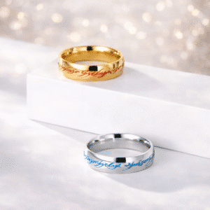 Bague couple assortie