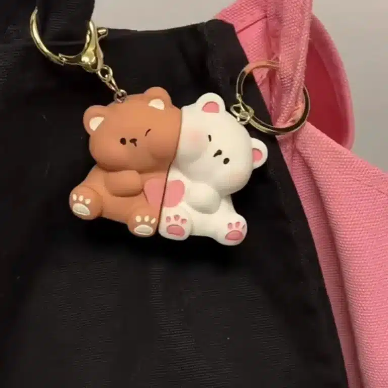 Porte clé magnetique couple 3