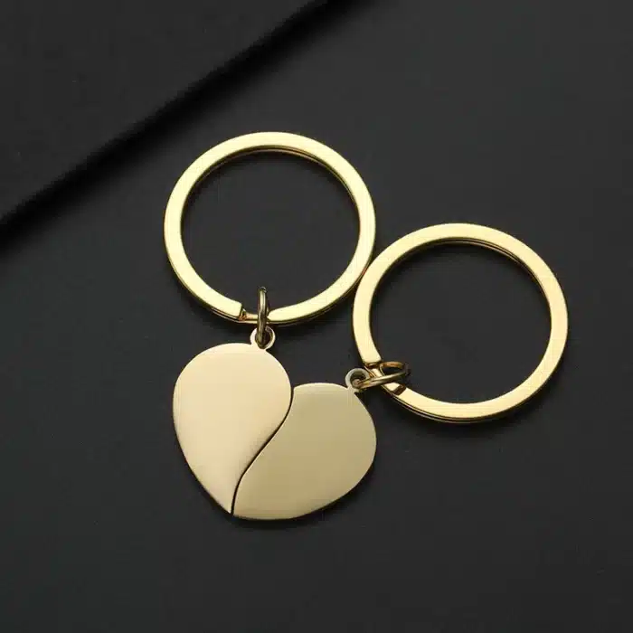 Porte clé couple prénom 4