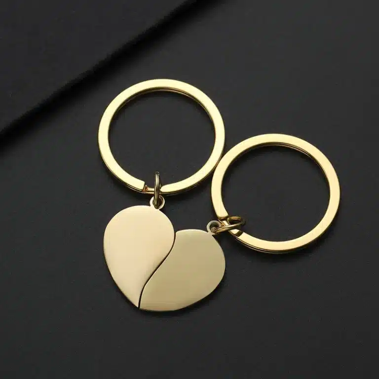 Porte clé couple prénom 4