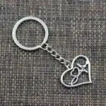 Porte clé couple battements coeurs 3