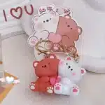 Porte clé magnetique couple 4