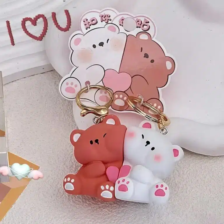 Porte clé magnetique couple 4