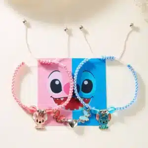 Bracelet couple aimanté Stitch 1