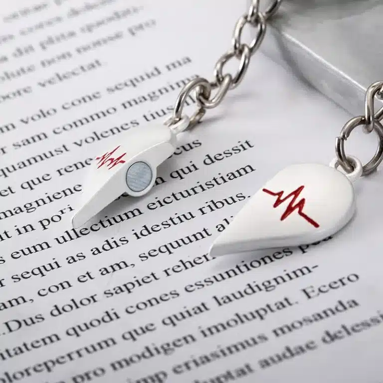 Porte clé appartement couple 2