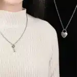 Collier clé couple 2