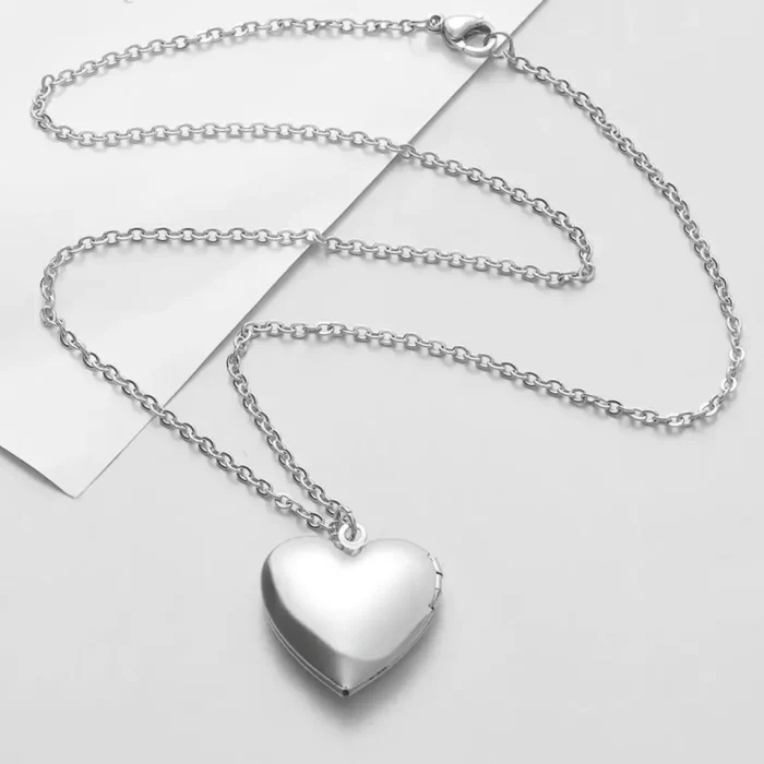 Collier couple coeur a graver 5
